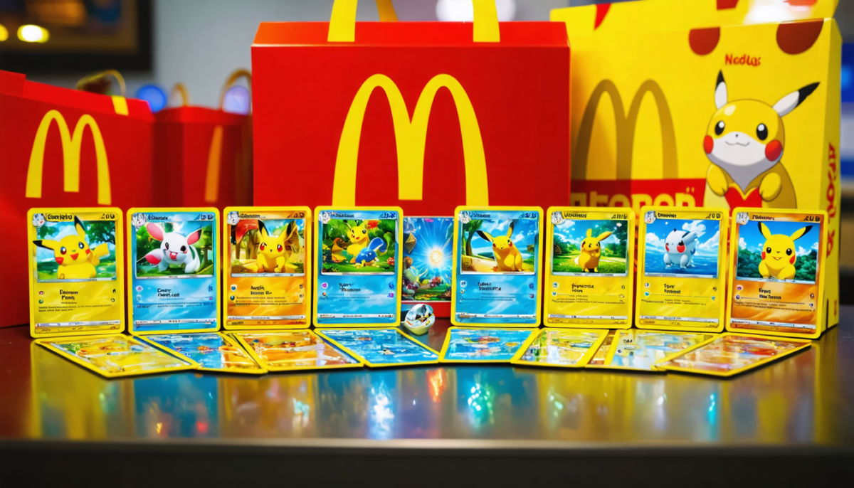 découvrez la collection complète des cartes pokémon en promotion chez mcdonald's pour enrichir votre deck et compléter votre collection de cartes à collectionner.