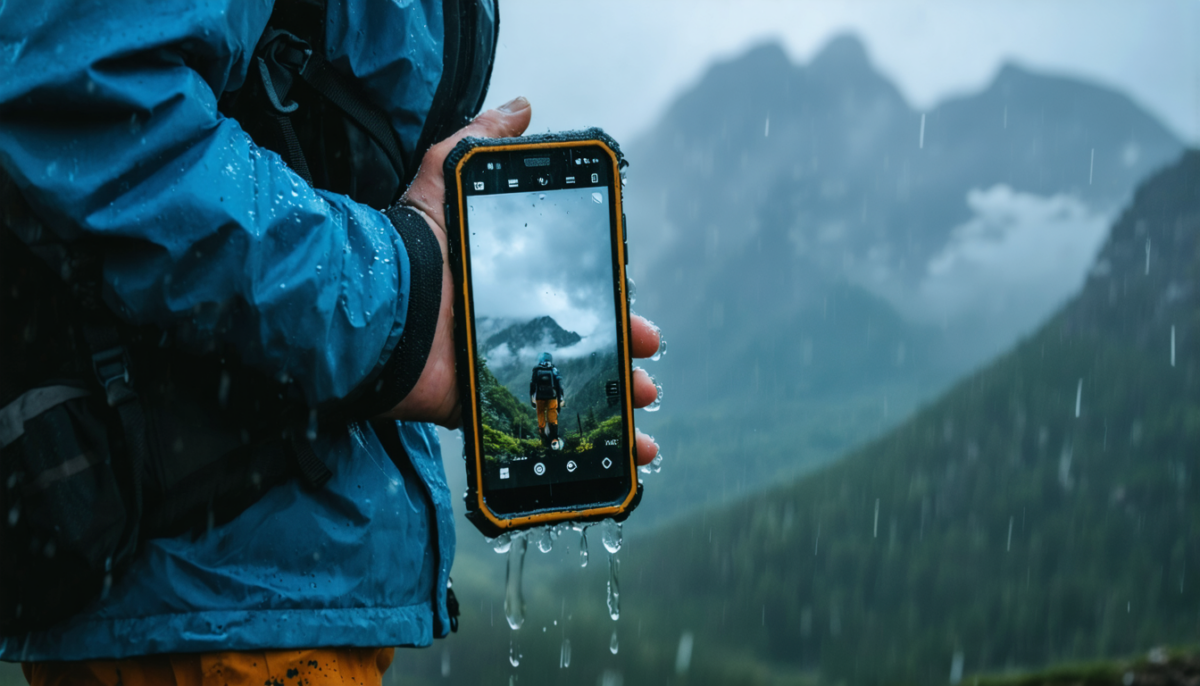 découvrez notre guide pratique pour choisir le smartphone ultra-résistant parfait, conçu pour accompagner vos aventures pluvieuses en pleine nature sans souci.