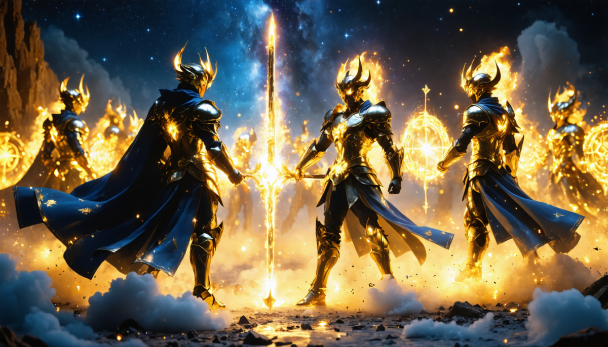 découvrez les 12 plus grands gold saints de saint seiya dans une analyse épique présentée par gamerz voice, plongez au cœur de l'univers mythique et de ses héros légendaires.