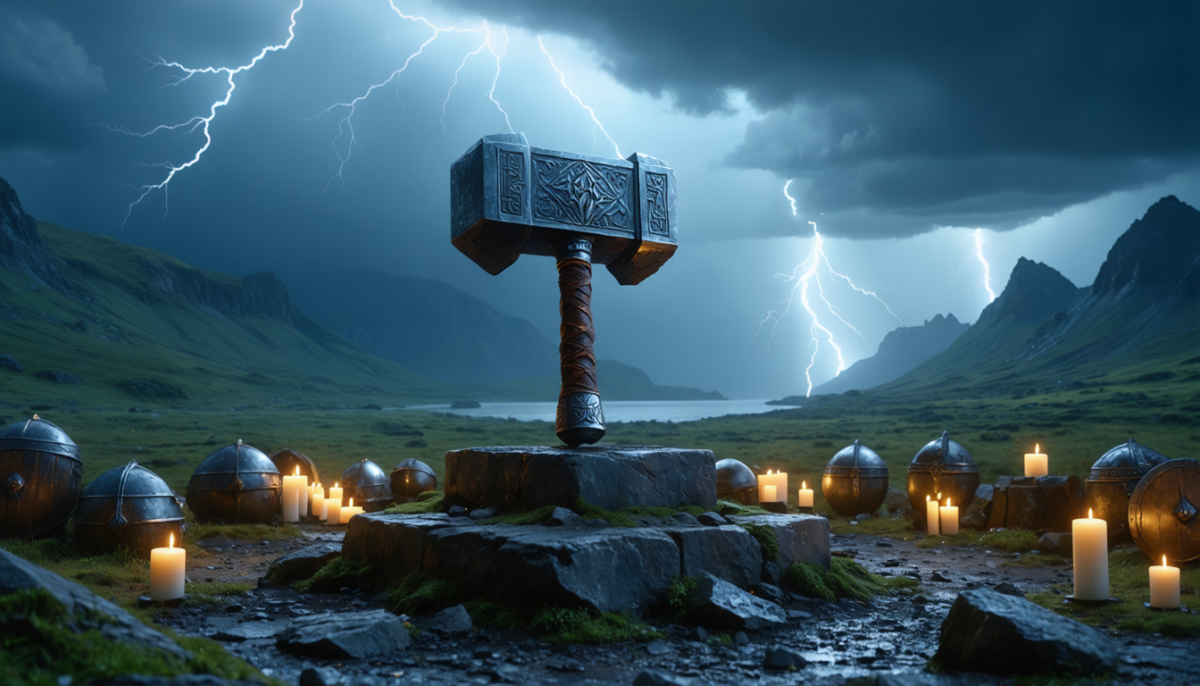 découvrez l'histoire fascinante de mjöllnir, le marteau légendaire de thor, symbole de puissance et de protection dans la mythologie nordique.