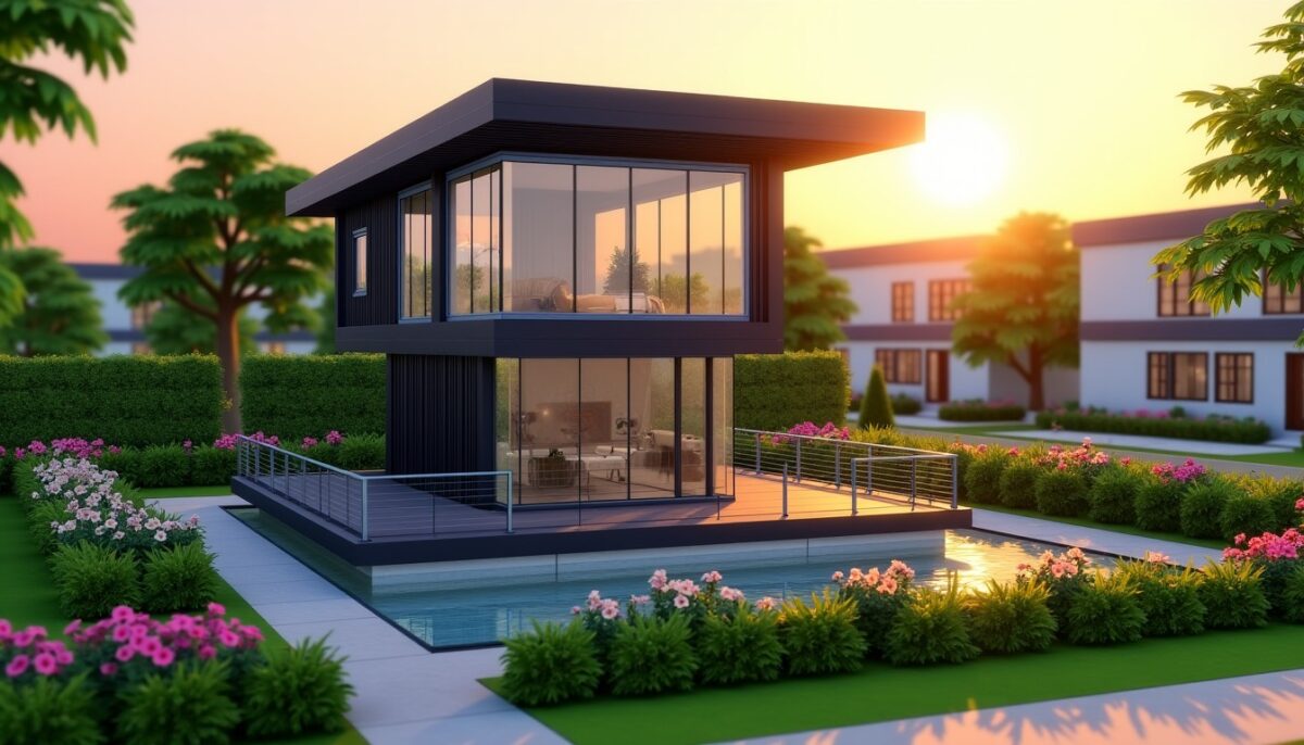 Demi Carreau dans Les Sims 4 : Explorez une construction sans frontières !