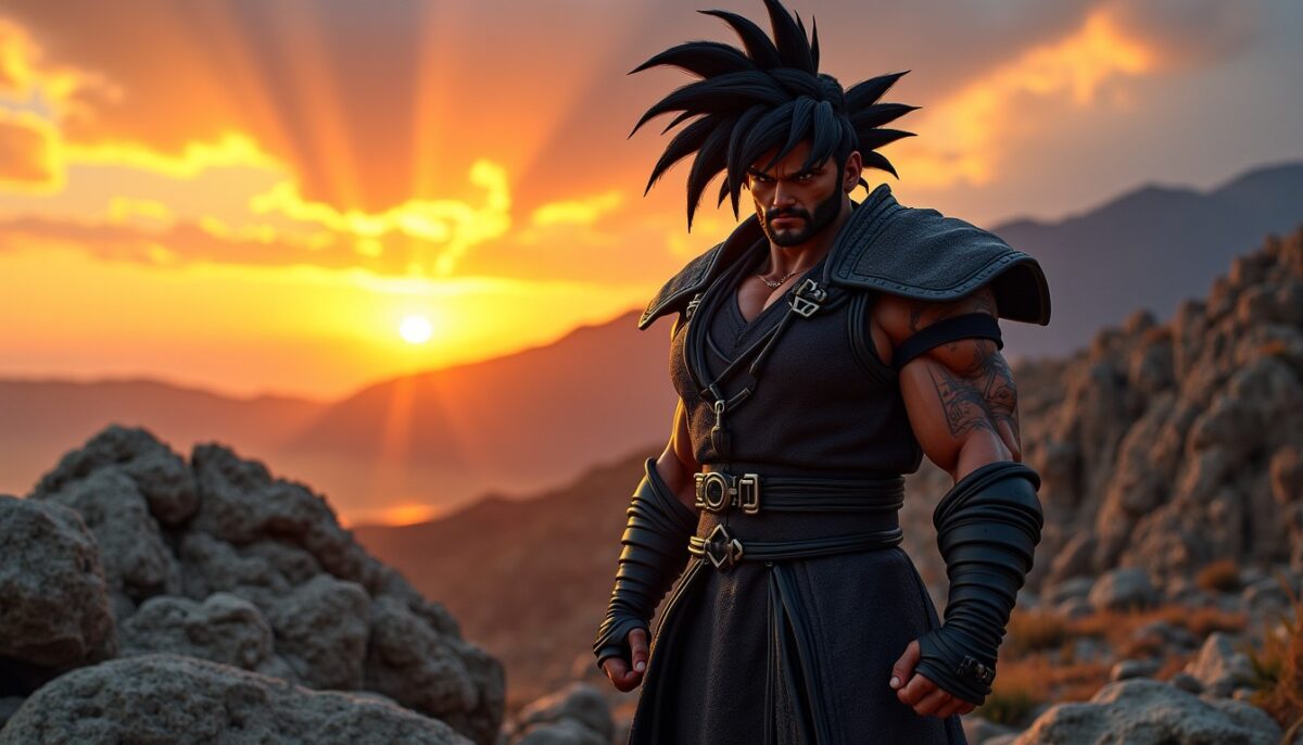 Thales : Le Guerrier Sombre de Dragon Ball Z